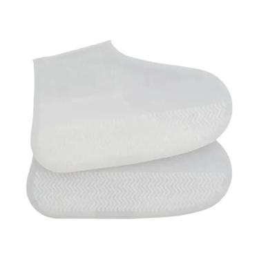 Imagem de Botas De Chuva Unissex Impermeáveis E Antiderrapantes De Silicone, Cap
