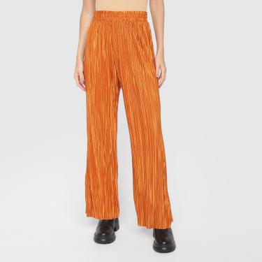 Imagem de Calça Flare Farm Plissada Feminina-Feminino
