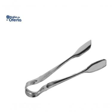Imagem de Pegador Multiuso Pegador Universal em Inox para Servir Doces, Frios, Carnes e Gelo em Aço Inox Alto Brilho Inox Solrac
