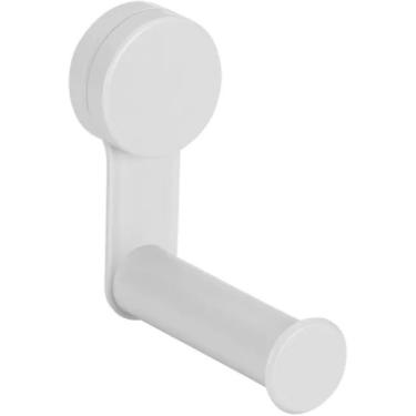 Imagem de Porta Papel Higiênico 3401 com Fixação Adesiva Dupla Face e Fácil Instalação sem Furos Preto Arthi