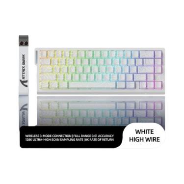 Imagem de Teclado Mecânico Para Jogos pro ATTACK SHARK X68HE X68Pro Com Gatilho 