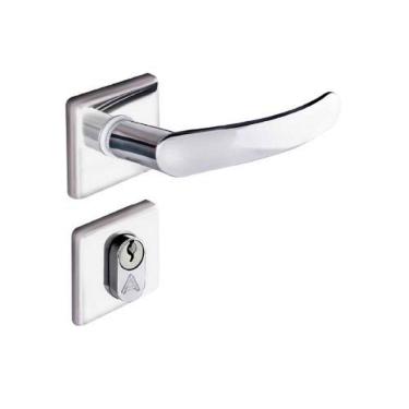 Imagem de Fechadura Quadratta Premium 2600-81 IP Externa com Chave para Porta Acabamento IP