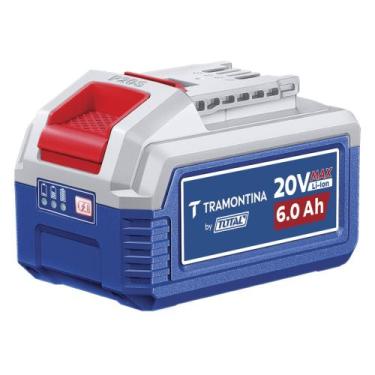 Imagem de Bateria 20v 6,0ah Lithium-ion Tramontina Com Indicador Led De Carga