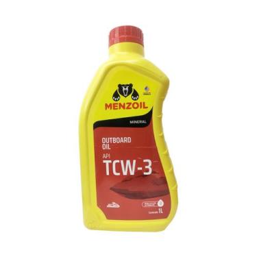 Imagem de Óleo Náutico Menzoil TCW3 2T Premium Todos Motores Kit Com 5 litros