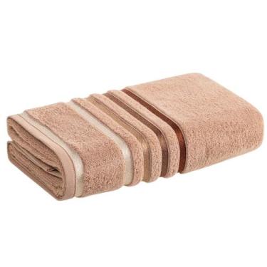 Imagem de Toalha de Rosto Karsten Lumina Avulsa 500g/m² Fio Penteado -, Deserto/