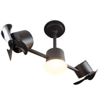 Imagem de Ventilador de Teto Treviso Infinit LED Preto Controle Remoto