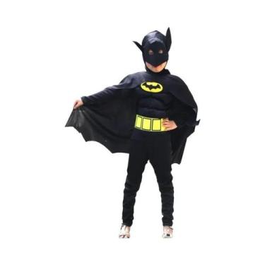 Imagem de Fantasia De Super-Herói Para Crianças, Traje De Anime Com Macacão Musc