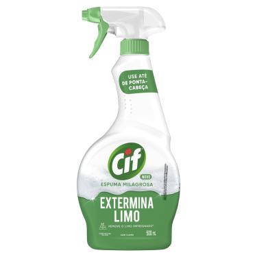 Imagem de Desinfetante Extermina Limo Cif Espuma Milagrosa Frasco 500ml Borrifador