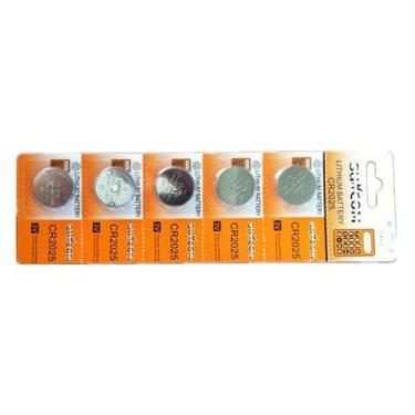 Imagem de Bateria CR2025 3v Cartela C/ 5 Unidades - OEM