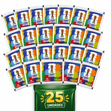 Imagem de Kit Craque do Álbum 25 Envelopes de Figurinhas Oficial Panini - Copa d
