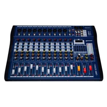 Imagem de Mesa de Som Lexsen 12 canais Lmx-12 Usb MP3 Bluetooth Bivolt