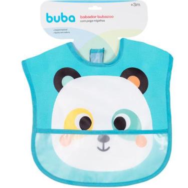 Imagem de Babador com Bolso Bubazoo Panda- Buba