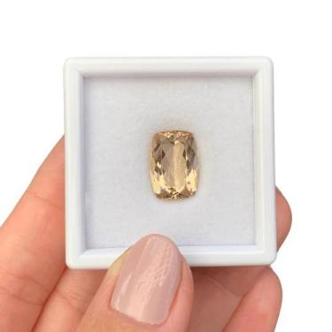 Imagem de Morganita Peachy Cushion 5,94ct - ENE2ESE