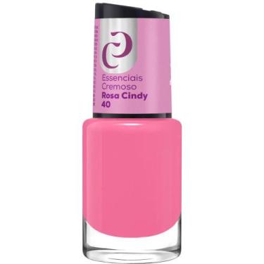 Imagem de Esmalte Cora O Melhor 10ml Essenciais Cremoso Rosa Cindy nº40