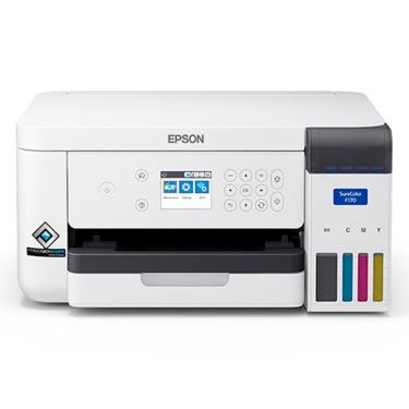 Imagem de Impressora de Sublimação Surecolor F170 A4 Jato de Tinta Colorida Wi-Fi LCD Preta Epson