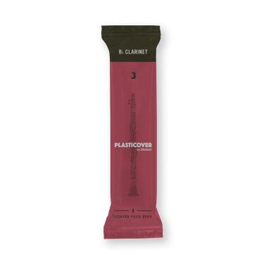 Imagem de Palheta para Clarineta Bb Plasticover Dureza 3.0 Timbre Brilhante Corte Francês DD Woodwinds