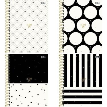 Imagem de Agenda Tilibra West Village Espiral Diaria 2023 Capa Dura 200 Folhas 200MM X 275MM