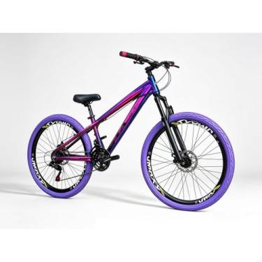 Imagem de Bicicleta Aro 26 GTA Camaleão 21v Câmbios Importados Aro Vmaxx pneu Ro