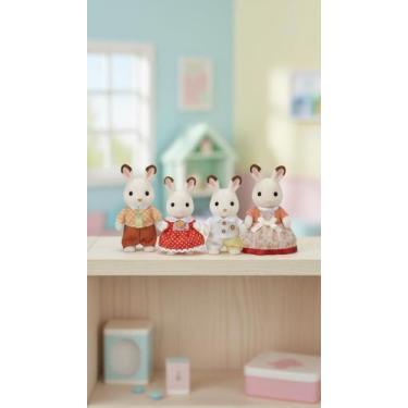 Imagem de Kit Família de Coelhos de Pelúcia Colecionáveis 4 Un - Congratulations