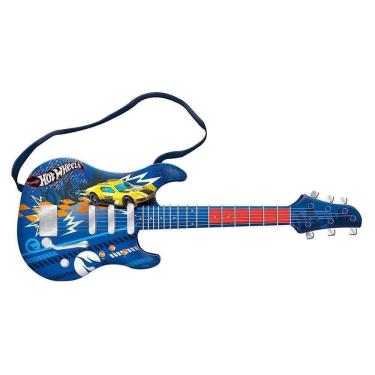 Imagem de Guitarra Brinquedo Infantil Hot Wheels - Fun