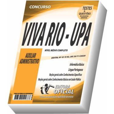 Imagem de Apostila Viva Rio - Upa - Auxiliar Administrativo