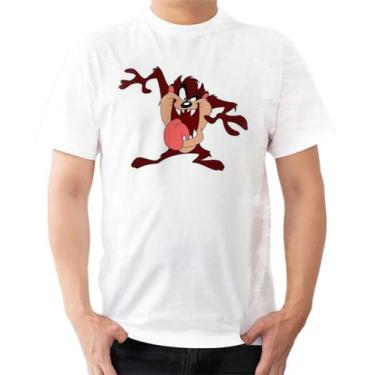 Imagem de Camisa Camiseta Personalizada Taz Mania Desenho Cartoon 8 - Estilo Kra