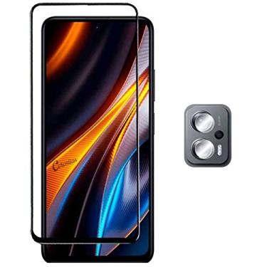 Imagem de Kit Película 5D Ceramica Compatível com Xiaomi Poco X4 GT + Película Lente Câmera Transparente