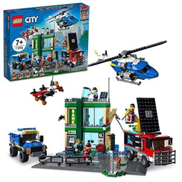 Imagem de 60317 LEGO® City Perseguição Policial no Banco; Kit de Construção (915 peças)