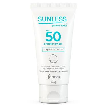 Imagem de Protetor Solar Facial Sunless Gel Translúcido FPS 50 35g