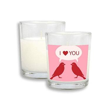 Imagem de Cera de incenso perfumada de vidro para o Dia dos Namorados Dia dos Namorados