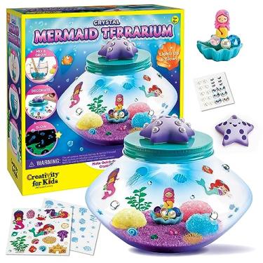 Imagem de Creativity for Kids Kit de terrário de sereia de cristal – Projetos STEM para crianças a partir de 6 a 8 anos, artes e artesanato para meninas e meninos