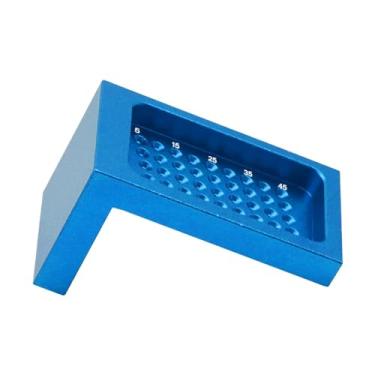 Imagem de Generic Régua quadrada t para escrita em madeira, régua tipo t para escrita, sela de metal, layout quadrado, régua em forma de t, medição