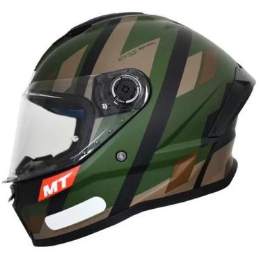 Imagem de Capacete Mt Stinger 2 Register D16 Verde F - Mt Helmets