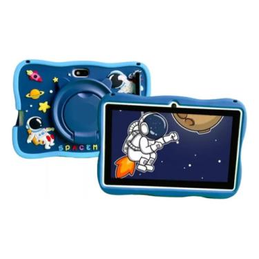 Imagem de Tablet Infantil Android 64gb Com Jogos Kids 4gb De Ram + Nf 2030