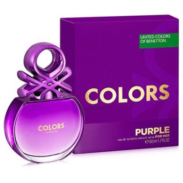 Imagem de Perfume Feminino Colors Purple Benetton Eau de Toilette 50ml-Feminino