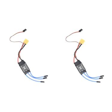 Imagem de RC ESC, 30A Brushless ESC XT60 Controlador de Velocidade Eletrônico para Controle Remoto Drone Helicóptero FPV