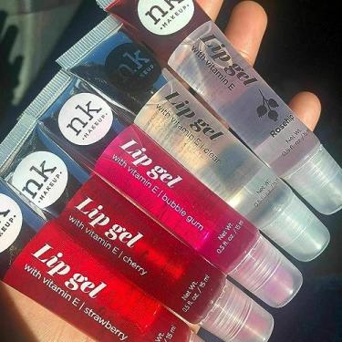 Imagem de NICKA K NEW YORK - Conjunto de 5 Gel Labial Hidratante - Vitamina E (Transparente, Óleo de Rosa Mosqueta, Chiclete, Cereja, Morango)