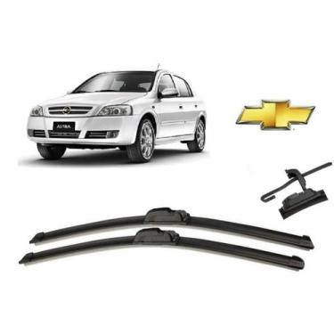 Imagem de Par De Palhetas para Limpador de Parabrisa Dianteiro Chevrolet Astra -