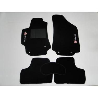 Imagem de Tapete Automotivo Carpete Linha Luxo Fiat Siena 2015 - Tapecars