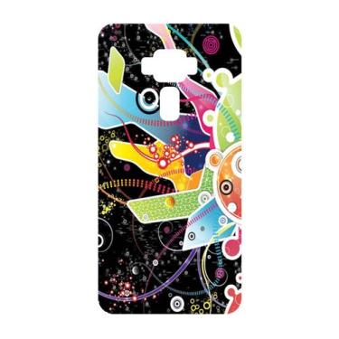 Imagem de Capa Adesivo Skin058 Verso Para Asus Zenfone 3 5.5 (Ze552kl) - KawaSki