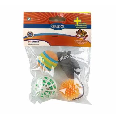 Imagem de Brinquedo Chalesco Cat Diversos para Cães e Gatos - Cores Sortidas