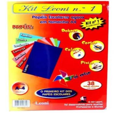 Imagem de Kit Leoni Nº 1 Papéis Escolares