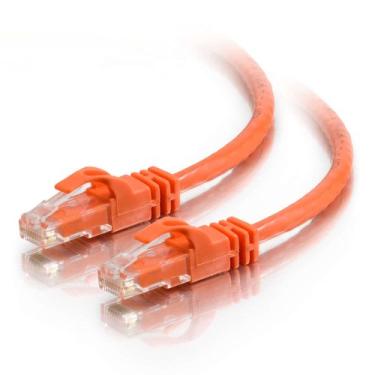 Imagem de C2G Cabo Crossover 27893 Cat6 - Cabo de rede não blindado Snagless, laranja (3,04 metros)