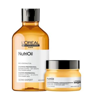 Imagem de Kit loreal nutrioil shampoo+mascara