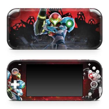 Imagem de Adesivo Compatível Nintendo Switch Lite Skin - Metroid Dread - Pop Art