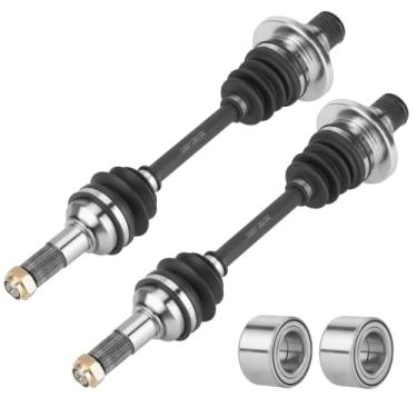 Imagem de Eixo CV traseiro com rolamento de roda para Yamaha Grizzly 660 4x4 2003 2004 2005 2006 2007 2008 5KM-2530T-11-00, 5KM-2530U-10-00 eixos ATV