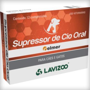 Imagem de Supressor de Cio Oral Lavizoo para Cães e Gatos - 12 Comprimidos