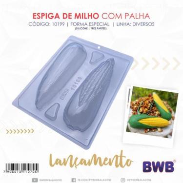 Imagem de Forma de Acetato Espiga de Milho com Palha Especial Cód. 10199 BWB