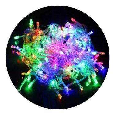 Imagem de Pisca Pisca Led Luz De Natal 100 Led 8 Função 10 Metros - Tem Tudo OnL