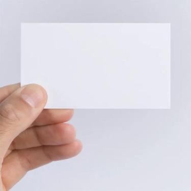 Imagem de 100 Cartões de Visita PET Laminado Sublimável - Premium